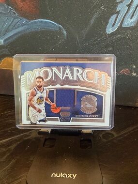 2022-23 Panini Crown Royale Stephen Curry Monarch Memorabilia Patch Game Used